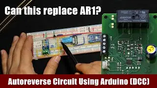 DCC Auto-Reverse loop circuit using Arduino