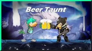 Brawlhalla - BEER! 🍻 - Taunt mod mini showcase.