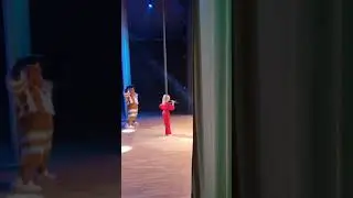 Рыжий Кот и Анжелика на Открытии лагеря