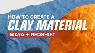 Clay Material Tutorial (Maya + Redshift)