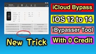 Tethered icloud bypass From iBypasser with 0 Credit | Windows Tool iCloud Bypass iOS 12 iOS14 |
