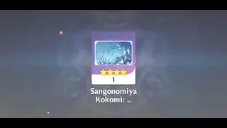 Kokomi's Namecard Review 【Genshin Impact 】