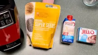 Ninja Creami ~ Chia Chocolate Protein Ice Cream