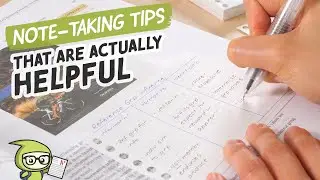 Note-Taking Tips That Are Actually Helpful 📝