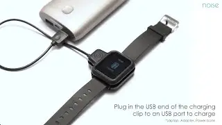 ColorFit Pro Smartwatch Set up Guide: How to charge