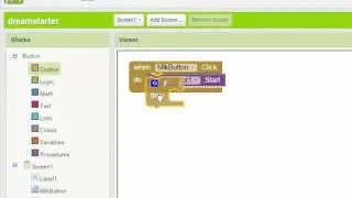 MIT App Inventor Tutorial 3 b - Dream Starter