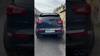 НОВЫЙ НЕГРОМКИЙ ВЫХЛОП | KIA SPORTAGE 3