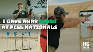I gave $1800 away to shooters!