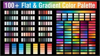 100+ Flat & Gradient Color Palette cdr file | Freegraphic.in