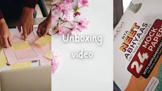 UNBOXING MOCK TEST #EDUCART#NTA# NEETABHYAAS#neet2024
