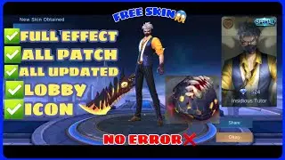 HANZO - Insidious Tutor Special Skin Script | + Backup File | MLBB✔