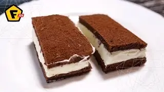 КАК ПРИГОТОВИТЬ ПИРОЖНОЕ КИНДЕР МИЛК СЛАЙС (Kinder Milk Slice)
