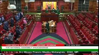 NATIONAL ASSEMBLY PROCEEDINGS, WEDNESDAY,  21st JUNE 2023, MORNING SESSION