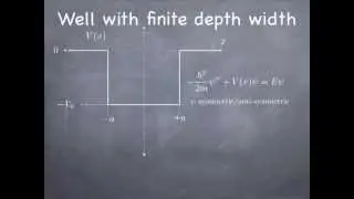 Lesson 19-20, Finite Square Well (updated)