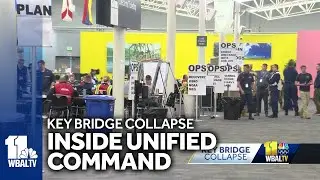 See inside Key Bridge collapse Unified Command