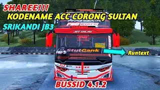 SHARE‼️KODENAME ACC CORONG SULTAN‼️SRIKANDI JB3 MN ART‼️