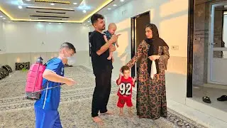 Rural life in Iran. Hashem's reminder to Ashraf about his childish behavior and spraying the farm.