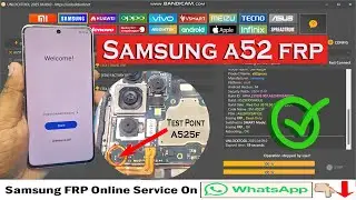 Samsung Galaxy A52 (SM-A525F) Frp Bypass Unlock Tool 9008 Port
