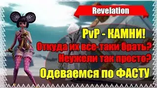 Revelation - PvP Камни в Реве\Быстрый фарм\Одеваемся и убиваем