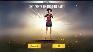 Consigo La Nueva Skin De Luck Royale De Oro y Skin De M4-Epico-Free Fire
