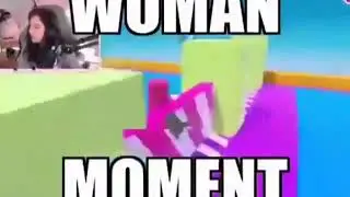 Woman moment