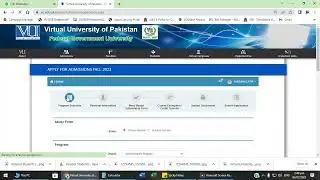 Virtual University Admission Open l How to Apply Admission in VU