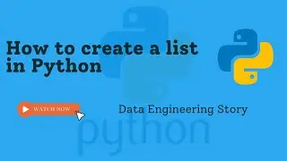 01-Python : How to create a list #shorts