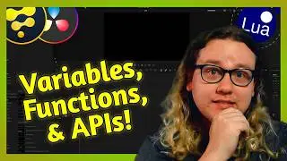 Beginner's Guide to DaVinci Resolve Scripting: Variables, Functions & APIs Explained