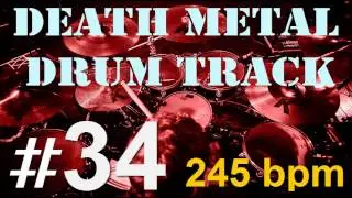 #34 DEATH METAL | DRUM TRACK 245 bpm
