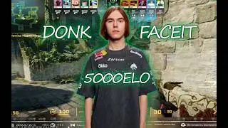 Donk play faceit 5000 Elo. КАК DONK ДВИГАЕТСЯ НА КАРТЕ ЭНШЕНТ? HOW DONK PLAY IN CS2? DEMO