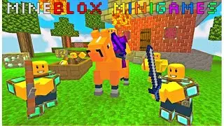 MINEBLOX MINI GAMES Glitches?! | Roblox
