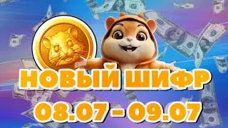 Новый шифр в Hamster Kombat 08.07 - 09.07. И другие новости!