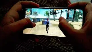 My first FREE FIRE HANDCAM ⚠️ 🔺OPPO A5 2020🔻free fire Gameplay test 2 finger handcam✓M500 headshot