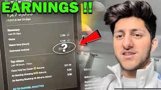Meri Youtube Earnings Reveal Krdi 😍