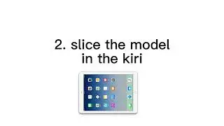 How to use Kiri web-slice software on iPad/Chromebook print