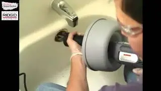 RIDGID K-39 Drain Gun - Proper use