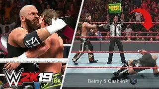 WWE 2K19 What Happens If You Cash in MITB on Your Tag Team Partner?