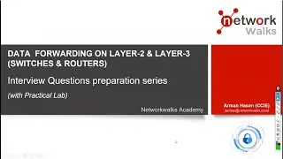 Data Forwarding On Layer-2 & Layer-3 (Switches & Routers) Interview Questions preparation series