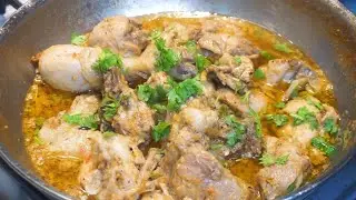 Afghani Chicken Karahi Recipe | Afghani Chicken Karahi Restaurant Style Recipe