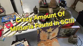 Check out all the military antiques!!! 