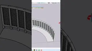 Quick easy Fence Making in Sketchup 