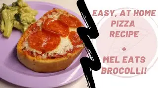EASY HOME MINI PIZZA RECIPE | Toddler Meals