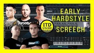 Old School Hardstyle Screech with Serum - In The DAW