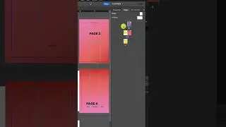 How to Shuffle Pages and Move Facing Pages in Adobe InDesign - #shorts