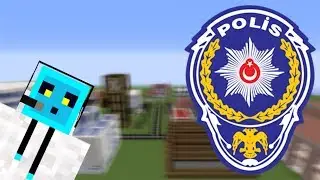 Minecraft Şehir Yapıyorum Bölüm 13 - Polis Binası