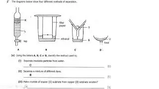 2024 Science paper 2 - Separating Technique Exam Questions Revision Full video