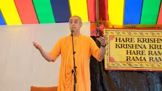 H.H. Niranjana Swami - ISKCON Boston Ratha Yatra - 6/24/2023