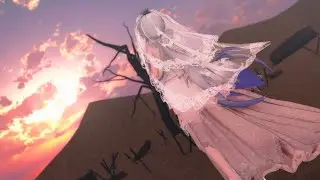 【MMD】Hakuちゃんで『雫 (しずく)』