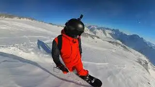 Freeride с высоты 4570 м. г. Эльбрус 6.01.24  GoPro11 insta360
