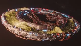 Ring World - Blender 2.8 Sci-Fi Modeling Timelapse